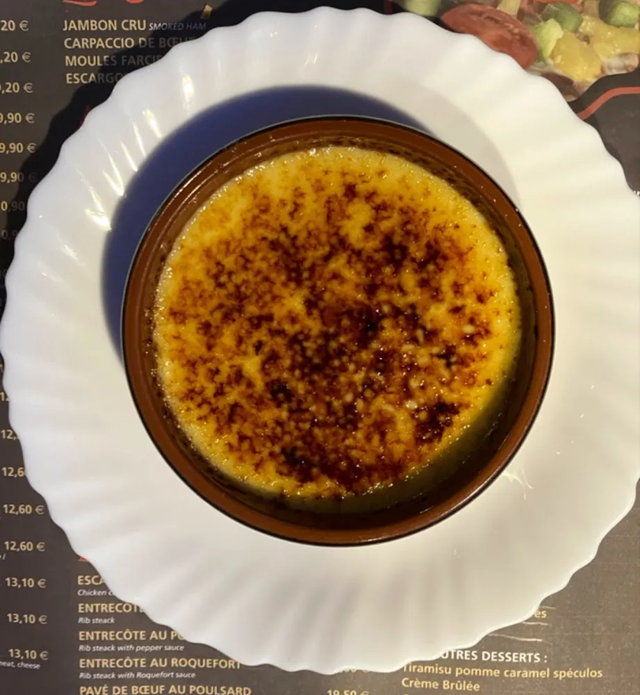 Délicieuse Crème Brûlée